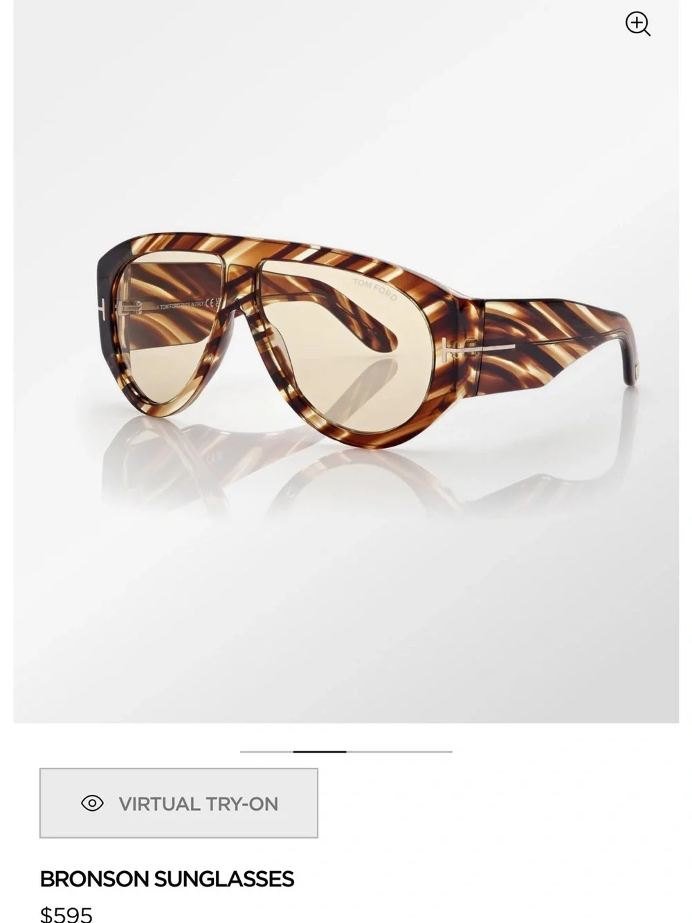 TOM FORD BRONSON HAVANA GLASSES